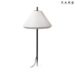 gorund spike luminaire SAIGON OUT E27 IP44, dark grey, white 