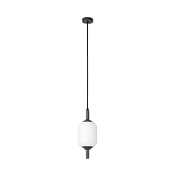 Luminaire  suspension SAIGON OUT E27 IP44, gris fonc 
