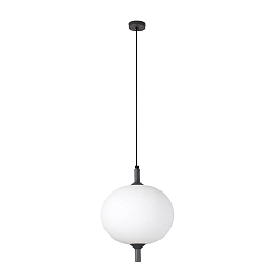Luminaire  suspension SAIGON OUT E27 IP44, gris fonc 