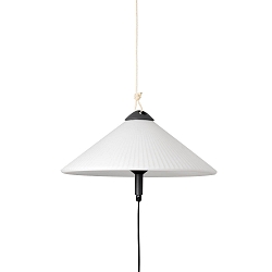 Luminaire  suspension SAIGON OUT E27 IP44, gris fonc 