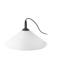 Luminaire  suspension SAIGON OUT E27 IP44, gris fonc 