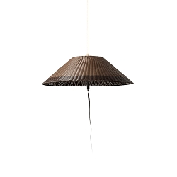 pendant luminaire SAIGON OUT E27 IP44, dark grey 