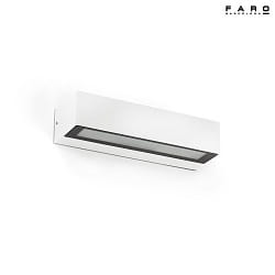 outdoor wall luminaire LAKO LED IP65, white matt 