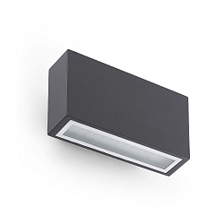 Applique da esterno TANE 2-Lampadine LED IP44, grigio scuro 