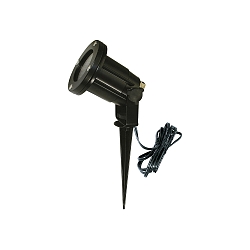 Spieleuchte TONO 1xGU10, IP44, schwarz matt