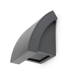 Outdoor Wandleuchte PROA GU10, IP44, dunkelgrau