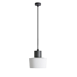 pendant luminaire MUFFIN E27 IP44, dark grey 