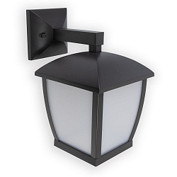 Lampada da parete WILMA E27 IP44, grigio scuro 