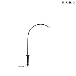 Lampe à piquet de terre CUCA 650 LED IP65, noir 