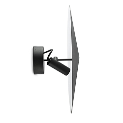 outdoor wall luminaire CLAP LED IP65, black 
