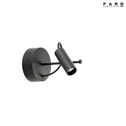outdoor wall luminaire CLAP LED IP65, black 