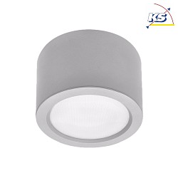 Downlight ADL2265MP.2684DA controllabile da DALI, resistente agli urti IP65, argento dimmerabile