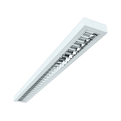 LED Surfaced /Pendant grid luminaire, 9/27W, 4000K, 4200lm, IP20, UGR < 19, white