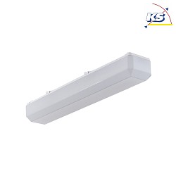 LED Wannenleuchte, IP50, opal,schaltbar, wei, 66cm, 25W 3000K 2800lm