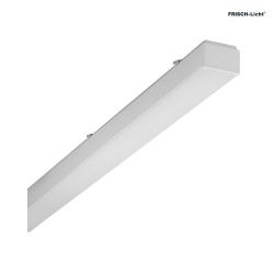 LED Wannenleuchte, IP50, kantig, opal, schaltbar, wei, 126cm, 35W 4000K 4500lm