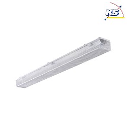 LED Wannenleuchte, IP50, kantig, prismatisch, schaltbar, wei, 126cm, 35W 4000K 5000lm