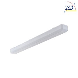 LED Wannenleuchte, IP50, opal,schaltbar, wei, 127cm, 35W 3000K 4500lm