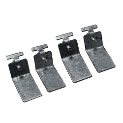 Befestigungssatz fr LED Einlege-/Einbau-Rasterleuchte ERLE41 185xH.xx8xx, fr gesgte Decken, grau