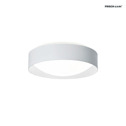 Lampada da parete e soffitto PREMIUM ARCHITEKTUR  30,8cm rotondo IP40, bianco, biancaneve dimmerabile