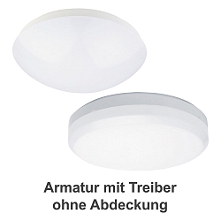 wall and ceiling luminaire 7465  36cm IP65, white dimmable
