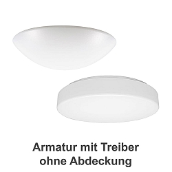 wall and ceiling luminaire ECO 7530  43,5cm IP40, white 