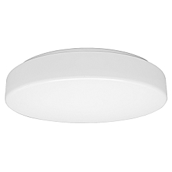 Abdeckung fr LED Wand-/Deckenleuchte,  46cm, zylindrisch, IK08, PC, seidenmatt