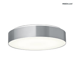 Dekorring fr LED Wand-/Deckenleuchte PREMIUM | ECO, 58,2cm, zylindrisch, direkt/indirekt, Edelstahloptik titan