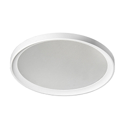 recessed luminaire  17cm round, switchable, microprismatic IP65, white  19W 2300lm 3000K 60 60