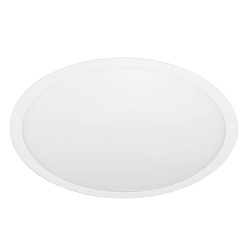 LED Einbau-Downlight, flach, rund,  40cm, 120, 30W, 3000/4000/6500K, 3600lm, IP54, IK05, UGR<19, wei