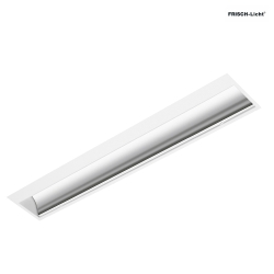 Luminaire  grille ERL131151T.3884 rayonnement asymtrique, commutable IP20, blanche 