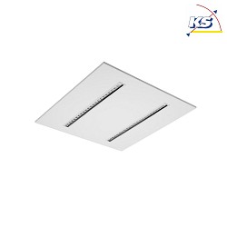 LED Insert grid luminaire module 625, 30W, 3000K, 3800lm, IP20, UGR < 16, white