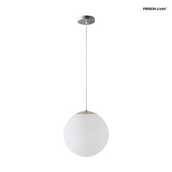 Luminaire  suspension 50 IP40, acier inoxydable bross, blanche gradable