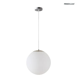 Luminaire  suspension 60 IP40, acier inoxydable bross, blanche gradable