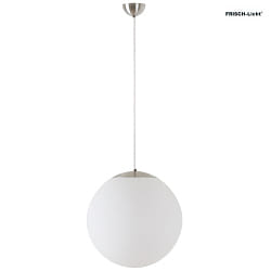 Luminaire  suspension 60 IP40, acier inoxydable bross, blanche gradable