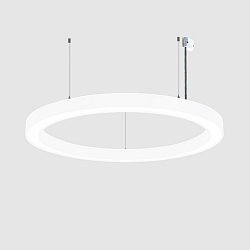 LED-Pendel-Ringleuchte, IP40 IK06, direkt, � 98cm, DALI2, 66W 3000/4000/6500K, UGR<19, dimmbar, schwarz