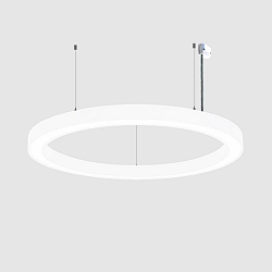 LED-Pendel-Ringleuchte, IP40 IK06, direkt, � 98cm, Multipower, 37-66W 3000/4000/6500K, UGR<19, schaltbar, wei�