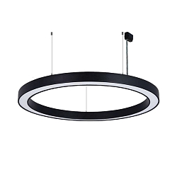 LED-Pendel-Ringleuchte, IP40 IK06, direkt, � 115.5cm, Multipower, 45-79W 3000/4000/6500K, UGR<19, schaltbar, wei�