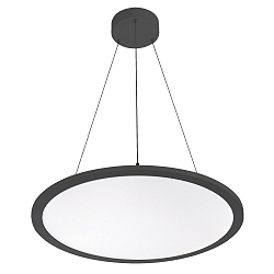 pendant luminaire  60cm DALI controllable, suitable for VDU workstation IP20, black dimmable