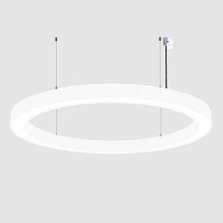 LED-Pendel-Ringleuchte, IP40 IK06, direkt / indirekt, � 189cm, Multipower, 3000/4000/6500K, UGR<19, schaltbar, wei�