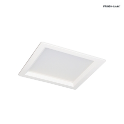 Downlight QDL2154A.1183DA carr, contrlable par DALI IP54, blanche gradable