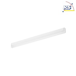 LED Spiegelleuchte, IP40 IK02, Stahlblech / PMMA, wei, 90cm, 22W 4000K 2100lm 190