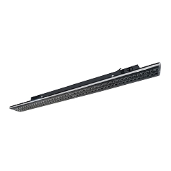 LED 3-Phasen Leuchte, 60cm, 90, doppelt asymmetrisch, 24W, 3000K, 2550/3300lm, CRI< 90, IP20, IK02, Multipower, schwarz