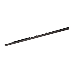 LED 3-Phasen Leuchte, 149,7cm, 90, doppelt asymmetrisch, 60W, 3000K, 6300/8100lm, CRI< 90, IP20, IK02, Multipower, schwarz