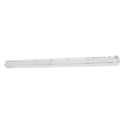 LED Feuchtraum-Wannenleuchte PREMIUM, 61,5cm, 8-14W, 4000K, 1200-2100lm, IP66, IK10, Multipower, grau
