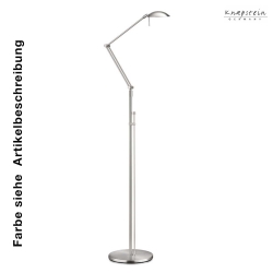 Knapstein LED Floor lamp 957, brass matt