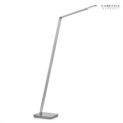 Lampadaire JULI-S rotatif, dimmable, inclinable, contrlable avec des gestes IP20, nickel mat gradable