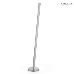 Floor lamp NORA, nickel matt