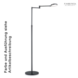 floor lamp CARO IP20, nickel matt