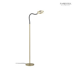 floor lamp TESSA FLEX IP20, bronze, black dimmable