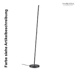 floor lamp FABIA IP20, nickel matt dimmable